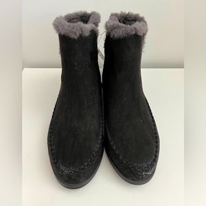 Old Navy Faux Suede ankle boots - women’s size 6